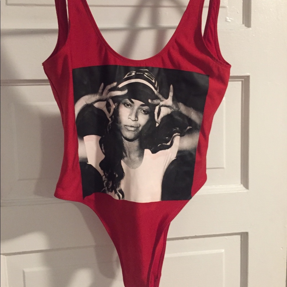 Custom printed Beyoncé Swim/body suit!!!